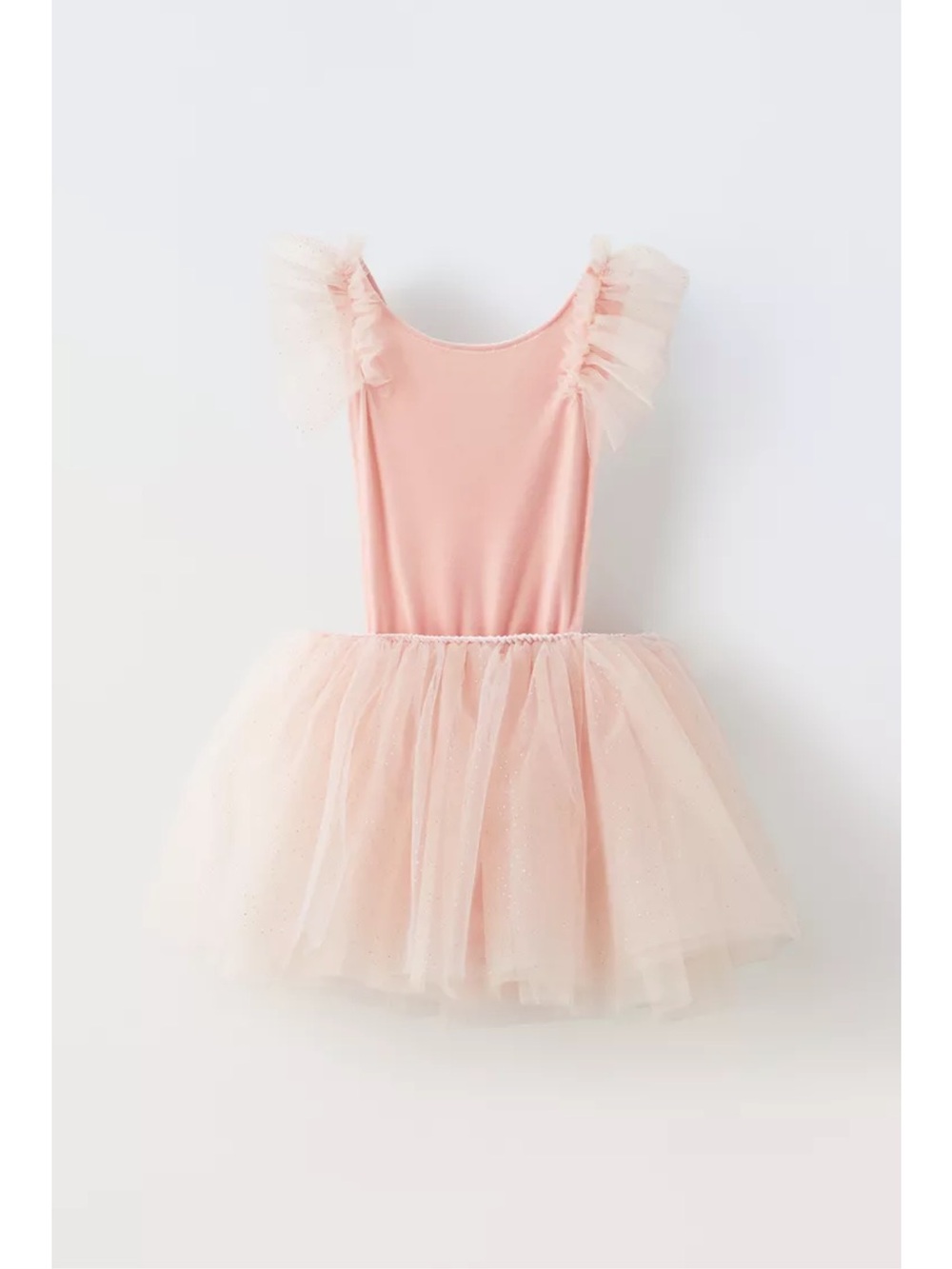 Zara Girls Pink Tulle Ballet Tutu Dress - Kids Costume